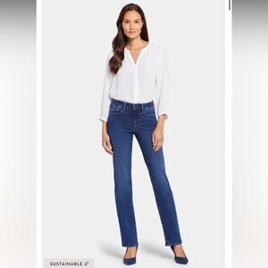 BRAND New NYDJ Women’s Marilyn Straight Denim Jeans, in Cooper, Size 2